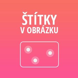 Štítky v obrázku